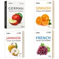 Dictionnaire visuel espagnol déposé dictionnaires japonais-français-allemand versus anglais