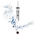 Classic Rotating Multi tube Metal Pine Aluminum Pipe Wind Chime Creative Home Decoration Collection