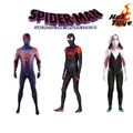 Costume noir SpidSuffolk avec masque Spider-Man Gwen Spid-Man à travers le Spider-Verse Miles