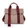 Women's Handbag Canvas Daily Zipper Large Capacity Foldable Solid Color Black / Red Black White