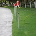 Lampada solare per esterni per posti di blocco 1/5 pz benchmark luce spia traffico stradale ostacolo indicato luce prato led lampada stroboscopica segnale lig