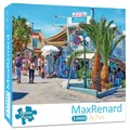 Puzzle de 1000 Pièces pour Adulte Jeu de Paysage Ville de Fira Décoration Murale de Maison