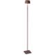 Pure Borne Extérieure led Intégrée Marron Café 230Lm 3000K IP54 - Ideal Lux