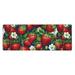 Adobk Strawberry2 Large Gaming Mouse Pad Mouse Pad Gaming 31.5 X 11.8 In Mouse Mat Desk Pad Large Desk Mat Extended Keyboard Mousepad With Non-Slip Base