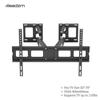 Mother s Day Sales - Universal Tabletop TV Stand 32 -70 Corner Full Motion Articulating TV Wall Mount Bracket Max Weight 50Kg VESA 600*400