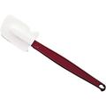 Rubbermaid Commercial Products High Heat Resistant Silicone Heavy Duty Spatula/Food Scraper 13.5-Inch 500 Degrees F Red Handle for Baking/Cooking/Mixing Commercial Dishwasher Safe