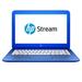 HP Stream 13-c291nr Signature Edition Laptop - 13.3 HD Display Intel Celeron N3050 2GB RAM 32GB SSD Windows 10 Office 365 Personal - Blue