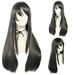 JINCBY Clearance Dark Gray Wig Long Hair Up Wig Natural Curly Wig Cosplay Wig Gift for Women