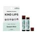 Kind Lips Lip Balm .. Nourishing Soothing Lip Moisturizer .. for Dry Cracked Chapped .. Lips Made in Usa .. With 100% Natural USDA .. Organic Ingredients Sweet Mint .. Flavor Pack of 2