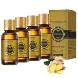 NuoWeiTong Essential Oils Slimming Ginger Oil Belly Ginger Oil Ginger Oil Belly Button Slimming Stomach Massage Oil Anti-cellulite Massage Oil Ginger Massage Oil