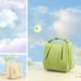 Dopebox Portable Cosmetic Bag Women/Men Hanging Cosmetic Organizer Makeup Bag Gifts for Her Water Resistant Makeup Bag for Accessories Toiletries Cute Make Up Cosmetic Travel Bag (Light Green)