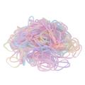 Disposable Hair Ties Children Girls Colorful Fashionable Elastic Hair Band Rope for Birthday Party
