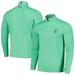 Men's 2024 U.S. Open Under Armour Heather Green Playoff 3.0 Quarter-Zip Sweatshirt