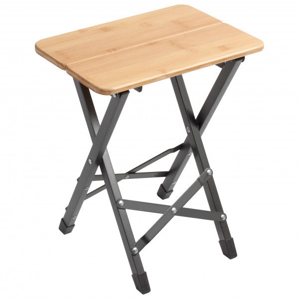 Brunner - Twisty Bamboo - Campingstuhl Gr Sqaure grau/beige
