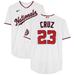 Nelson Cruz Washington Nationals Player-Issued #23 White Jersey from the 2022 MLB Season