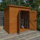 12'x8' Tiger Shiplap Windowless Pent Double Door Shed - Wooden Shiplap Sheds - 0% Finance - Buy Now Pay Later - Tiger Sheds