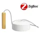 SAMOTECH Zigbee Smart Pull Cord Dimmer Switch - White/gold Pull