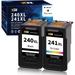 240 XL 241 XL Remanufactured Ink Cartridges Replacement for Canon PG-240XL CL-241XL 240 241 Black and Color Combo