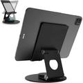 Swivel Tablet Stand Aluminum Portable 360Â°Rotating Tablet Stand Holder for Desk Business Kitchen Desktop Tablet Table Stand for iPad Pro 9.7 10.5 12.9/Air Mini Tab Kindle Nexus E-Reader
