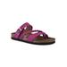 Women's White Mountain Hazy Sandals by White Mountain in Purple Rain Suede (Size 11 M)