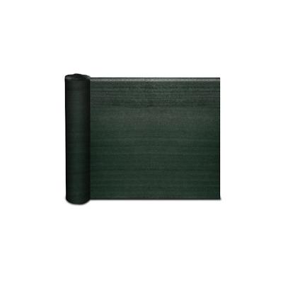 KARAT Zaunblende "Marius" - Schattiergewebe 150g/m² mit Befestigungszubehör - Sonnenschutz Sichtschutz Windschutz / 1,5 x 50 m - Grün Image