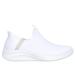 Skechers Women's Slip-ins: Ultra Flex 3.0 - Cozy Streak Sneaker | Size 6.0 | White | Textile/Synthetic | Vegan | Machine Washable