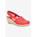 Wide Width Women's Taffy Slingback by Naturalizer in Red (Size 7 W)