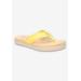 Wide Width Women's Starling Sling by Franco Sarto in Yellow (Size 11 W)