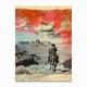 Big Sky Country Cowboy Collage 12 Canvas Print by The Western Collection