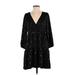 Madewell Casual Dress - Popover: Black Jacquard Dresses - Women's Size X-Small