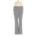 Donna Ricco Dress Pants - Low Rise: Gray Bottoms - Women's Size 8