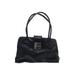 Etienne Aigner Leather Shoulder Bag: Black Solid Bags