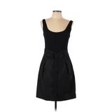 Teri Jon by Rickie Freeman Casual Dress - Mini Scoop Neck Sleeveless: Black Solid Dresses - Women's Size 10