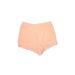 LC Lauren Conrad Shorts: Pink Print Bottoms - Women's Size X-Large - Dark Wash