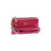 Coach Leather Clutch: Pebbled Pink Solid Bags