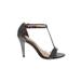 Calvin Klein Heels: Strappy Stiletto Glamorous Black Shoes - Women's Size 7 - Open Toe