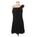 Bailey 44 Casual Dress: Black Polka Dots Dresses - Women's Size 44