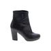 Prada Linea Rossa Ankle Boots: Black Print Shoes - Women's Size 36.5 - Round Toe