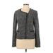 Ann Taylor LOFT Jacket: Short Gray Jackets & Outerwear - Women's Size 10