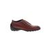 Tod's Flats: Burgundy Solid Shoes - Women's Size 10 - Round Toe