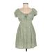 Jessica Simpson Casual Dress - Mini: Green Dresses - Women's Size Medium