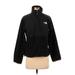 The North Face Coat: Short Black Print Jackets & Outerwear - Women's Size Small