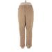 Gloria Vanderbilt Khaki Pant: Tan Print Bottoms - Women's Size 16