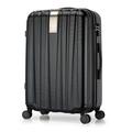 ZNBO 14 inch Suitcase Lightweight,Trolley Carry On Hand Cabin Luggage Suitcases,Hard Shell Suitcase,Rolling Suitcase Travel,Suitcase Expandable Luggage,Black,20