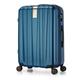 ZNBO 14 inch Suitcase Lightweight,Trolley Carry On Hand Cabin Luggage Suitcases,Hard Shell Suitcase,Rolling Suitcase Travel,Suitcase Expandable Luggage,Blue,14