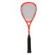 Squash Racket, Durable Strings Large Area, Shock Absorption Grip Tennis Rackets Tennis Racket Set, Carbon Aluminum Alloy for Gym School Playgrounds (Orange)