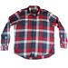 American Eagle Outfitters Shirts | American Eagle Outfitters Button Up Shirt Men Xl Thick Duty Flannel Cotton Plaid | Color: Red | Size: Xl