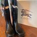 Burberry Shoes | Burberry Rain Boots | Color: Black | Size: 8.5