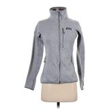 Patagonia Jacket: Short Gray Print Jackets & Outerwear - Women's Size Small