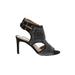 INC International Concepts Heels: Black Shoes - Women's Size 8 - Open Toe